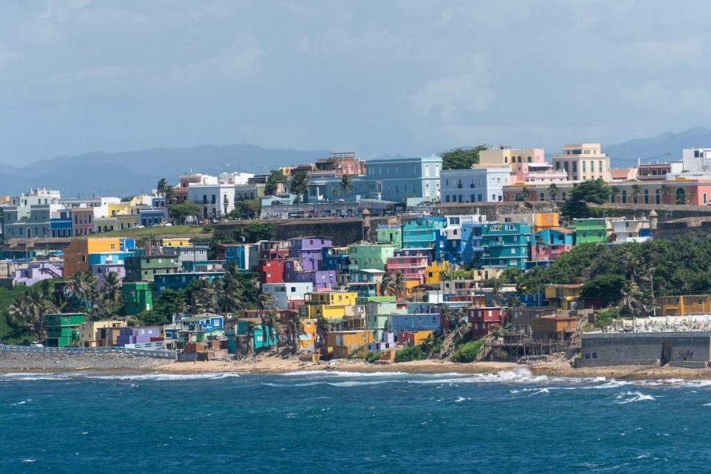 Old San Juan by the sea