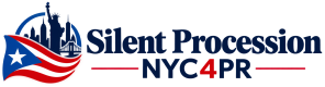 Silent Procession NYC4PR